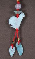 Chinese New Year of the Rooster Jade Pendant