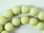 Lime Lemon Turquoise Bead Strand