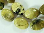 Natural Yellow Turquoise Oval Beads