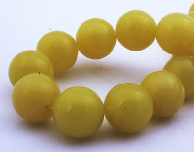 Refreshing LemonStone 6mm Bead Strand