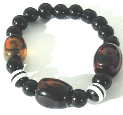 Mystical Tibetan Agate Bead Bracelet