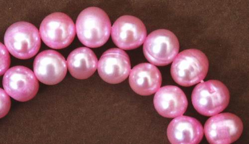 Blush Pink Round Pearl Strand