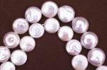 30 Natural 12mm Coin Pearls