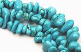 Ravishing Blue Turquoise Nugget Beads
