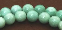 Large Aquamarine 10mm Bead Stand
