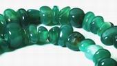 Mint Green Carnelian Heishi Bead Strand