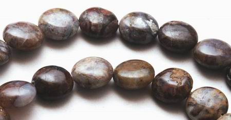 Unusual Pietersite Button Bead Strand