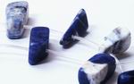 Large Blue Lapis Fancy Drop Beads