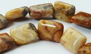 Shiny Creative Crazy Lace Agate Pillow Beads