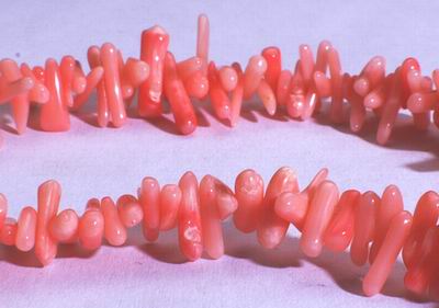 Lipstick Pink Angel Skin Coral Chip Strand