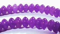 Lavish Lavender Jade Rondelle Beads