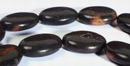 Beautiful Peach Blossom Oval Jasper Beads - Large