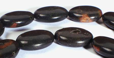 Beautiful Peach Blossom Oval Jasper Beads - Large