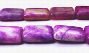 Purple &White Sugilite Pillow Beads