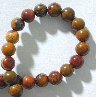 6mm Autumn Jasper Bead Strand