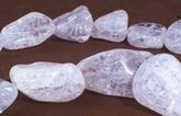 Natural Crystal Nugget Beads - Large & Heavy!