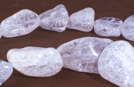 Natural Crystal Nugget Beads - Large & Heavy!