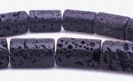 Volcanic Lava Tube Beads - Unusual!