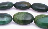 Polished Canadian Jade Oval Beads