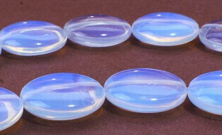 Mystical Opalite Moonstone Large Disc Beads