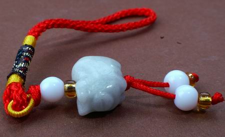 Chinese New Year of the Pig Jade Pendant