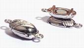 10 Magnetic Oval Necklace Clasps - Strong!