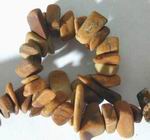 Two Unusual Picture Jasper Chip Strands