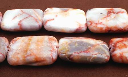 Brazilian Landscape Jasper Pillow Beads