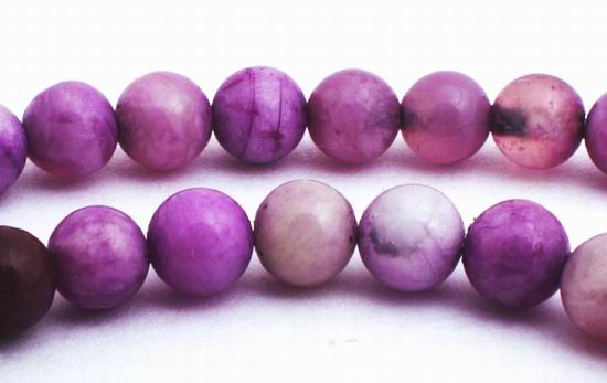 Purple Sugilite Beads - 4mm, 6mm or 8mm