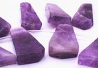 15 Large Trapezoid Amethyst Drops - Unusual!