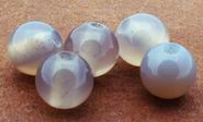 65 Natural Agate Beads - 6mm