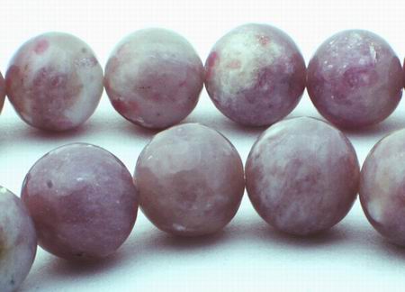 Lilac Lepidolite 8mm Beads