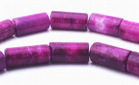 Purple Sugilite Tube Beads