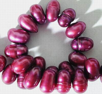 Mystical Rich Burgandy 6mm Pearls