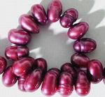 Mystical Rich Burgandy 6mm Pearls