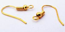 100 Gold-color Earring Hooks