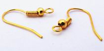 100 Gold-color Earring Hooks