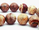 Large Saturn Jasper Beads - 10mm