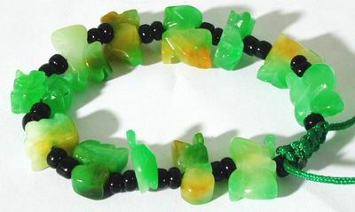 Lucky Chinese Jade Zodiac Bracelet: MrBead