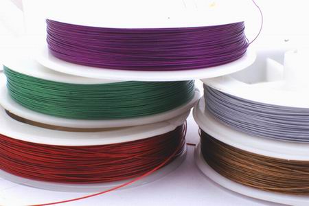 Ultrafine Strong 25-Gauge Coated Beading Wire - 100 meters