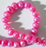 Seductive Pink 4mm Pearls - Unusual
