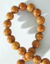 Unusual 6mm Petrified Teak Jasper Bead Strand