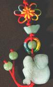 Wicked Jade  Monkey Pendant