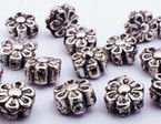 50 Large 6-Petal Bead Spacers