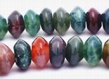 82 Breathtaking Indian Agate Rondelle Beads