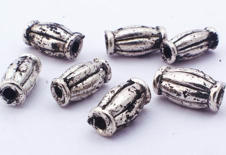 50 Victorian Barrel Bead Spacers - 925