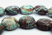 Larimar Blue Jasper Button Beads