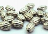 50 Grenade Barrel Bead Spacers - 925