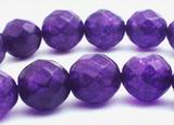 Sparkling Faceted 10mm Amethyst Beads