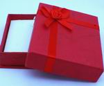 12 Firebrick Red Jewelry Boxes